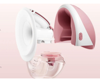 MOMCOZY Laktator M9 bezprzewodowy pojedynczy czerwony BP223 - 1574111 - zdjęcie 3